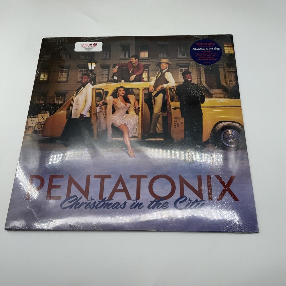 Pentatonix Christmas in The City Target Exclusive Electric Blue Vinyl NEW Sealed